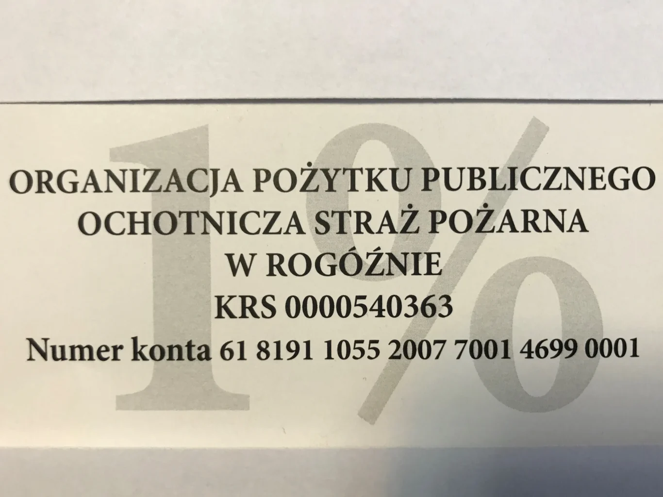 Przekaż 1,5% podatku.