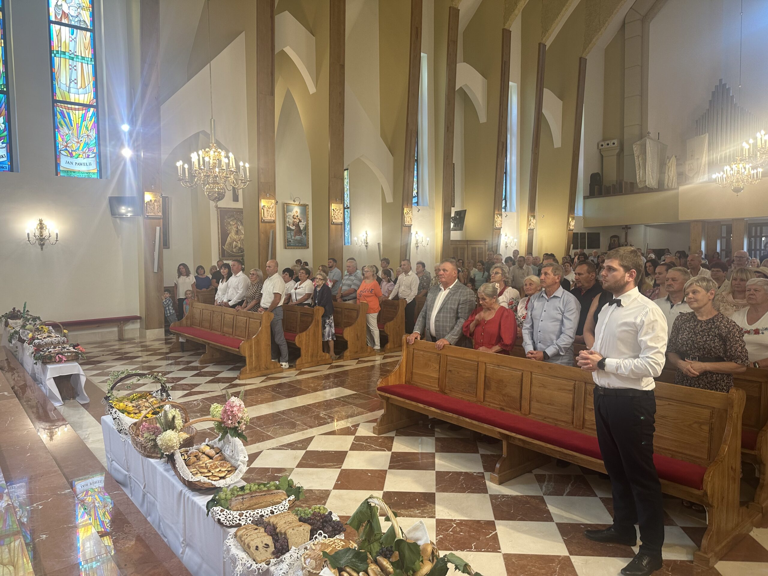 30.08.2026r. Msza dziękczynna za zbiory.